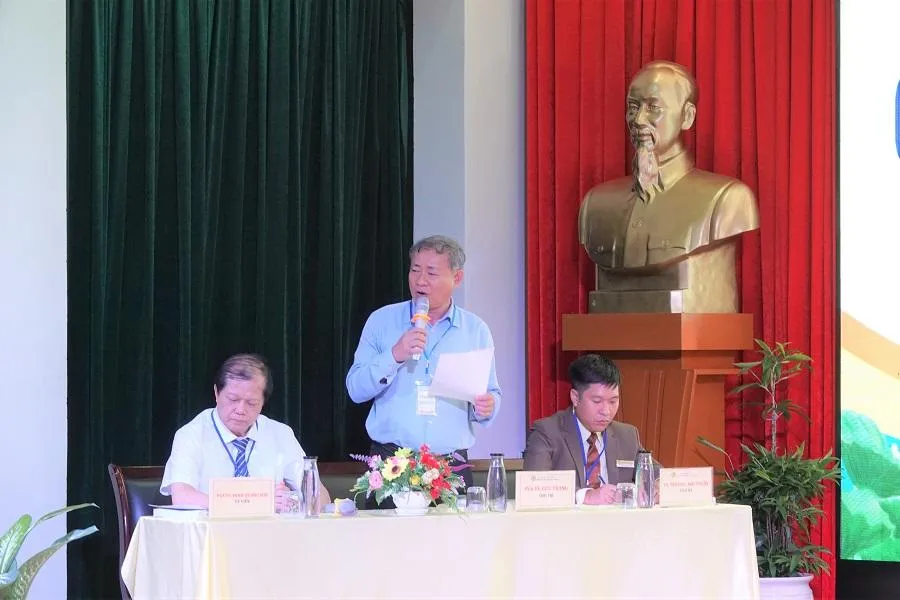 Các đại biểu thảo luận tại hội thảo. Ảnh: TA Các đại biểu thảo luận tại hội thảo. Ảnh: TA