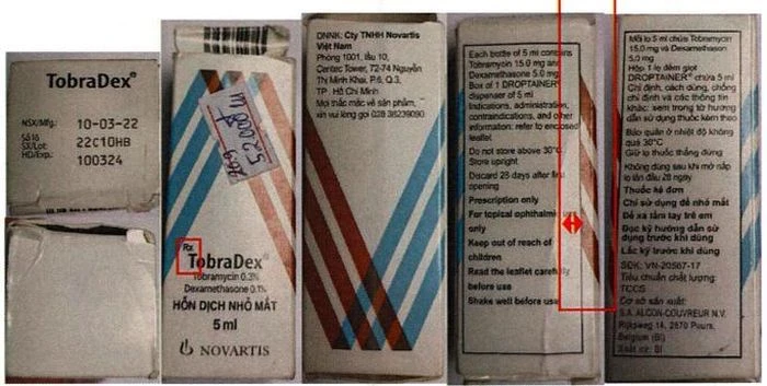 Hình ảnh thuốc giả. Ảnh: CQLD