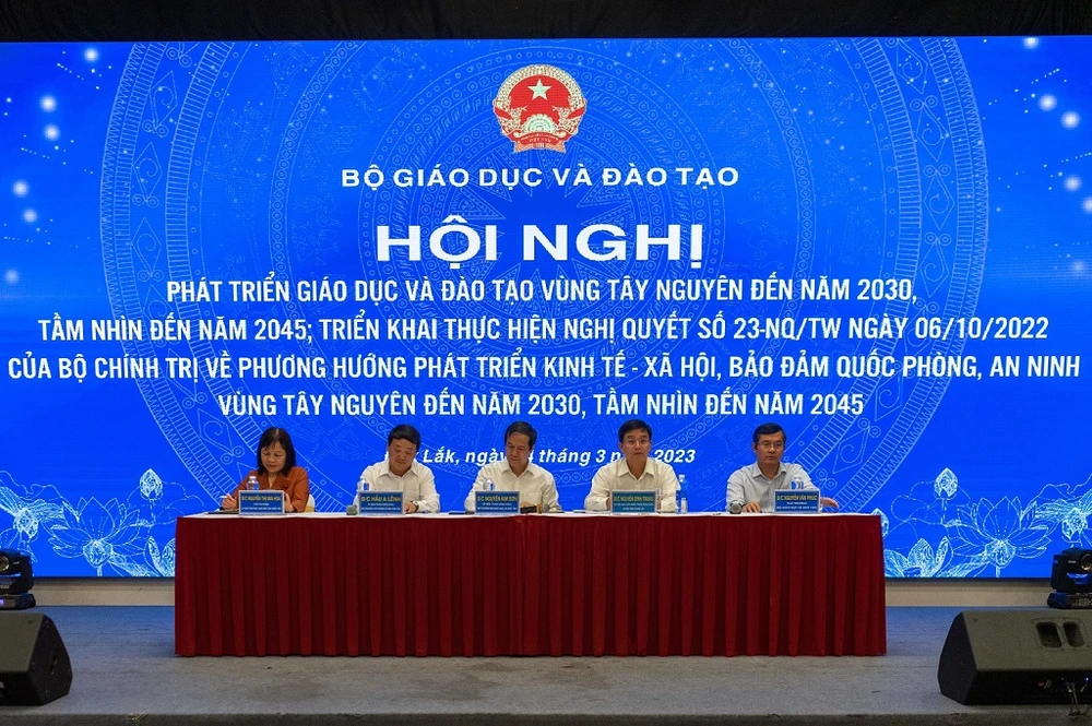 Hội nghị diễn ra hôm nay (24-3), tại Đắk Lắk. Ảnh: TTTT