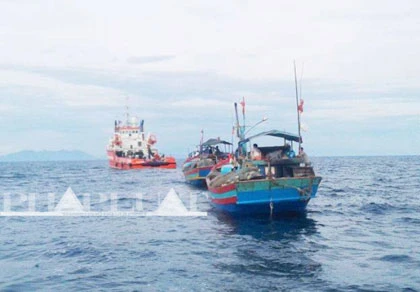 Phát hiện vết dầu loang khoảng 100 m2 ở khu vực Su-30MK2 gặp nạn ảnh 2