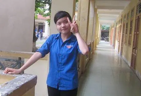 Em Phan Thị Hải tích cực tham gia hoạt đồng tình nguyện, công tác xã hội từ khi còn học THPT