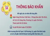 TP.HCM thông báo khẩn người đến ngân hàng sau liên hệ y tế