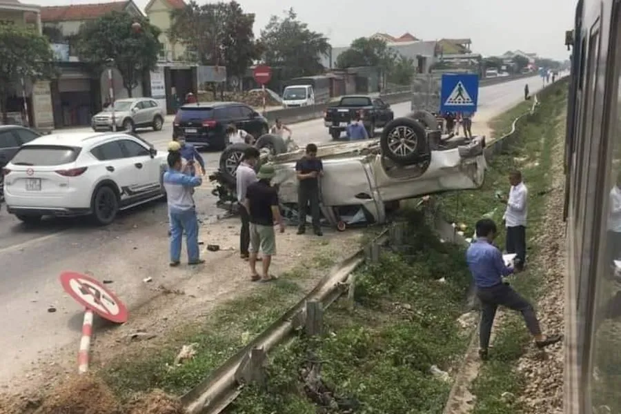 Hiện trường vụ tai nạn