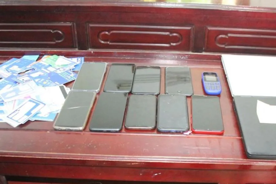 Tang vật công an thu giữ. Ảnh: CA