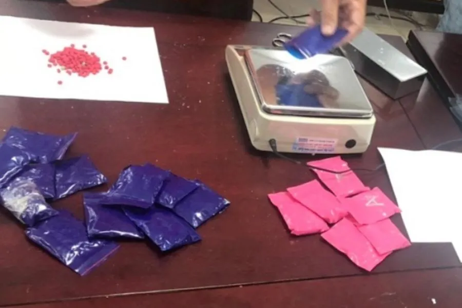 Tang vật ma túy do Công an Nghệ An thu giữ. Ảnh: CA Tang vật ma túy do Công an Nghệ An thu giữ. Ảnh: CA