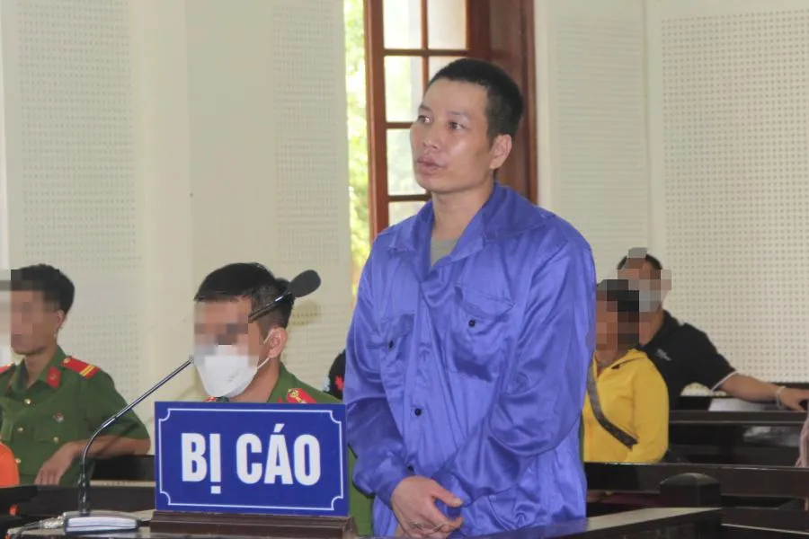 Bị cáo Lê Văn Bốn bị tuyên án tử hình. Ảnh: ĐL