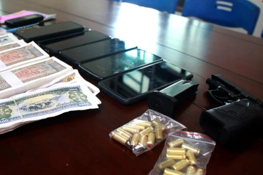 Tang vật súng, đạn công an thu giữ. Ảnh: CA.