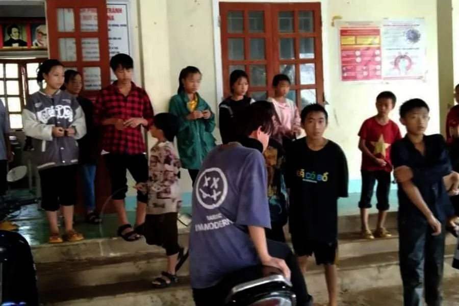 Học sinh trú ngụ an toàn ở Trường PTDTBT THCS thị trấn Mường Xén. Học sinh trú ngụ an toàn ở Trường PTDTBT THCS thị trấn Mường Xén.