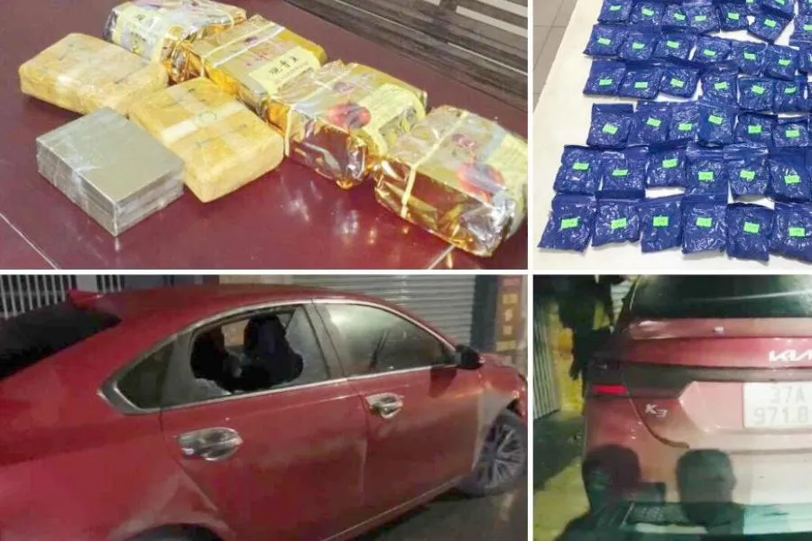 Cảnh sát từng phải đập vỡ kính xe hơi để khống chế,bắt giữ Sơn và Thạch, thu tang vật ma túy của Sơn. Cảnh sát từng phải đập vỡ kính xe hơi để khống chế,bắt giữ Sơn và Thạch, thu tang vật ma túy của Sơn.