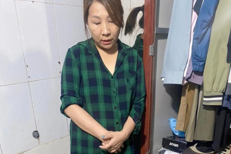 Nguyễn Thị Hương đã bị bắt giữ. Ảnh: CA