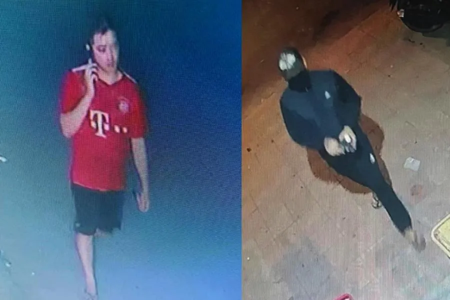 Hình ảnh Công an TP Hà Nội thông báo truy tìm nghi phạm. Vui (áo đen) chính là kẻ chạy trốn sau khi gây án. Ảnh: CA Hình ảnh Công an TP Hà Nội thông báo truy tìm nghi phạm. Vui (áo đen) chính là kẻ chạy trốn sau khi gây án. Ảnh: CA