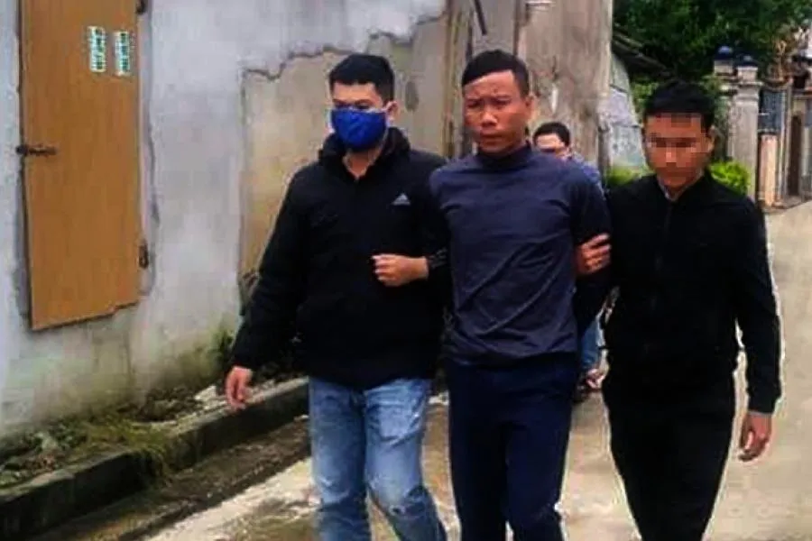 Nghi phạm Bảo bị bắt giữ. Ảnh: CA. giet-nguoi-o-nghe-an