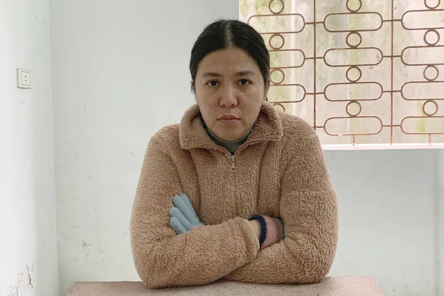 Bị can Võ Thị Hạnh. Ảnh: CA. Bị can Võ Thị Hạnh. Ảnh: CA.