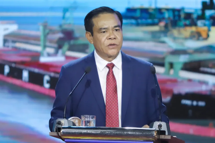 Ông Võ Trọng Hải- Chủ tịch UBND tỉnh Hà Tĩnh phát biểu khai mạc Hội nghị.