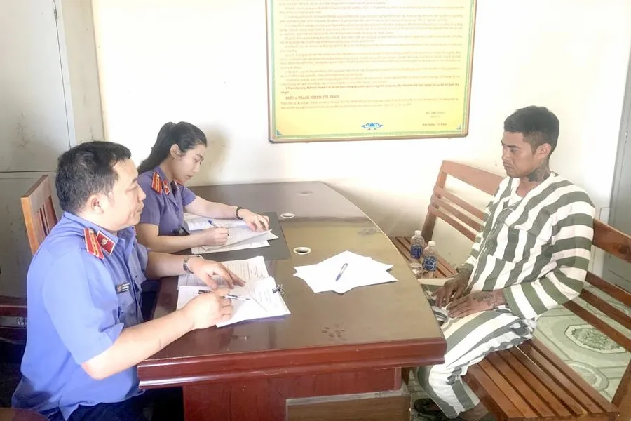 Đã bắt được phạm nhân bỏ trốn khi đang lao động tại lò gạch ở Trại giam Xuân Hà