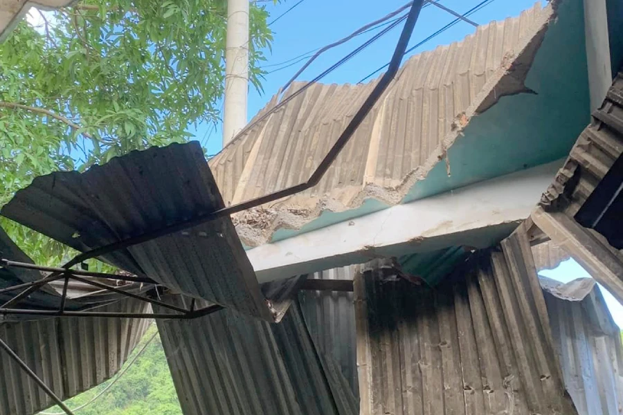 sụt đất bất ngờ