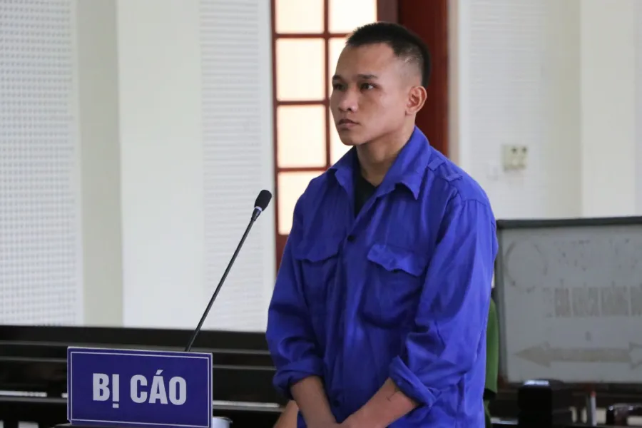 Bị cáo Hương tại phiên toà sơ thẩm. nguoi-yeu-ve-nuoc-to-cao.jpg