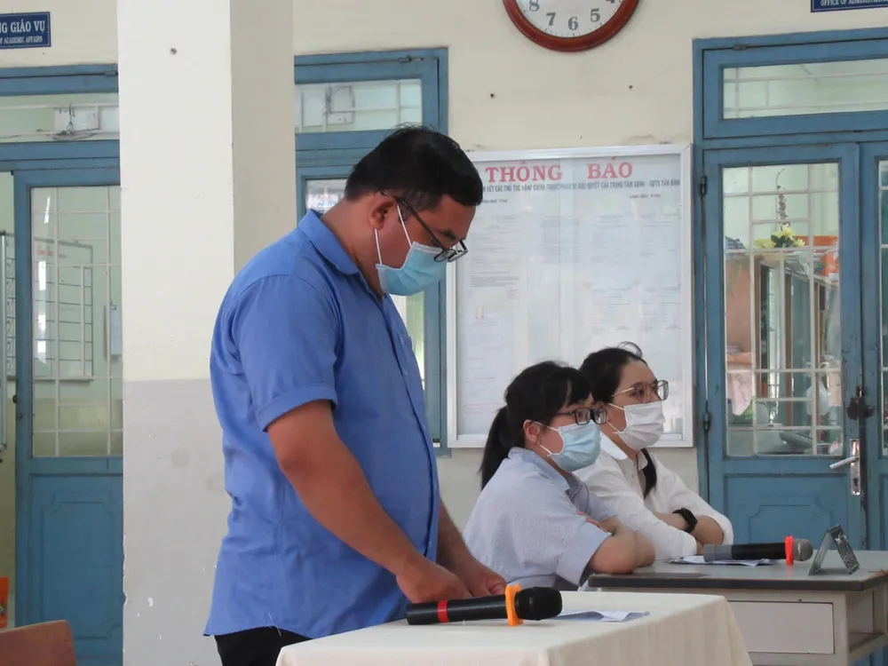 Bị cáo tại phiên tòa. Ảnh: YC