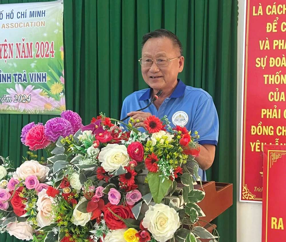 Luật sư Nguyễn Văn Trung (Chủ nhiệm Đoàn Luật sư TP.HCM) cho biết Chiến dịch luật sư tình nguyện hàng năm là truyền thống tốt đẹp của Đoàn Luật sư TP.HCM. Ảnh: YC luat-su-tinh-nguyen-ls trung.jpg