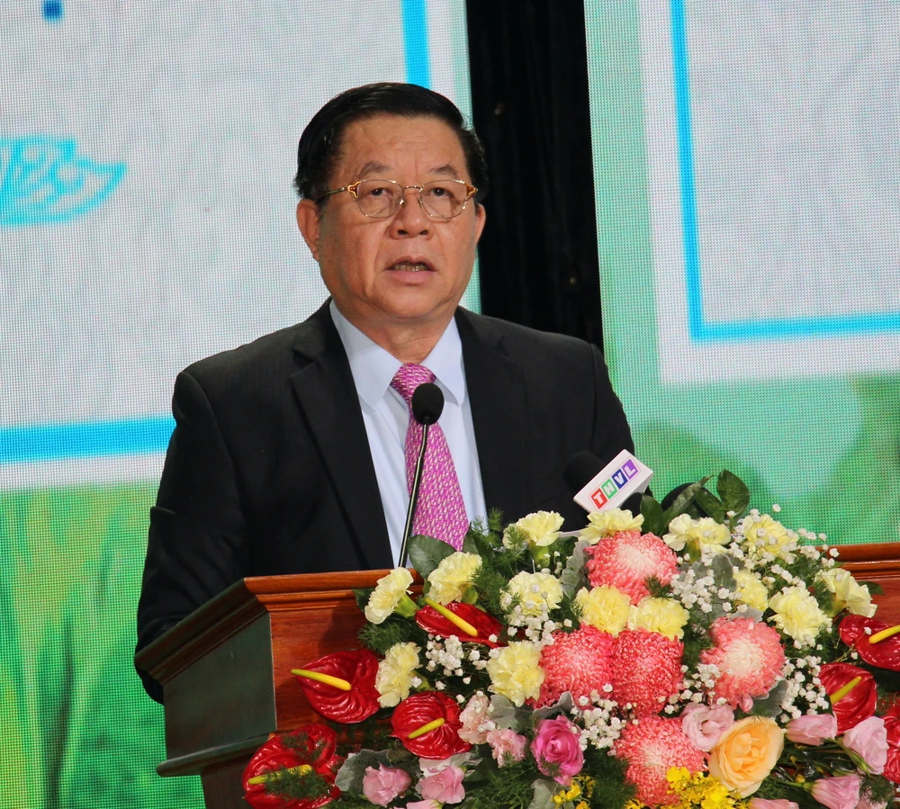 Ông Nguyễn Trọng Nghĩa - Bí thư Trung ương Đảng, Trưởng Ban Tuyên giáo Trung ương đánh giá hội thảo đã hoàn thành nội dung chương trình đề ra và đạt được những kết quả tốt đẹp.