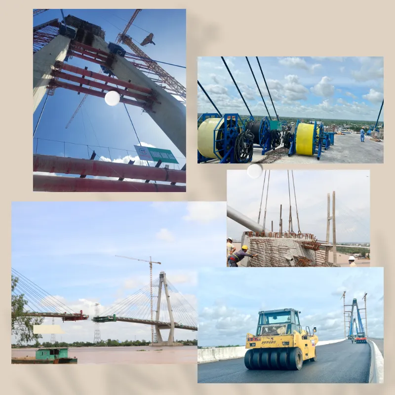 Để dự án đạt được tiến độ như hôm nay là nhờ vào sự quan tâm, chỉ đạo quyết liệt của Chính phủ, Bộ GTVT; quyết tâm của chủ đầu tư, nhà thầu và đặc biệt là sự cố gắng, làm việc không ngừng nghỉ của các công nhân.