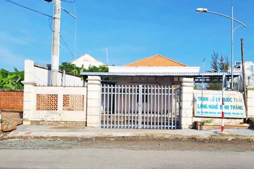 Trạm xử lý nước thải trị giá 77 tỉ xây xong rồi để đó không vận hành