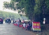 Bong bóng bất động sản tại Bình Phước đã vỡ ảnh 2 Sốt đất Bình Phước: Lấy cả loa kẹo kéo ra rao hàng
