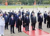 Chùm ảnh: Lãnh đạo Đảng, Nhà nước vào Lăng viếng Bác