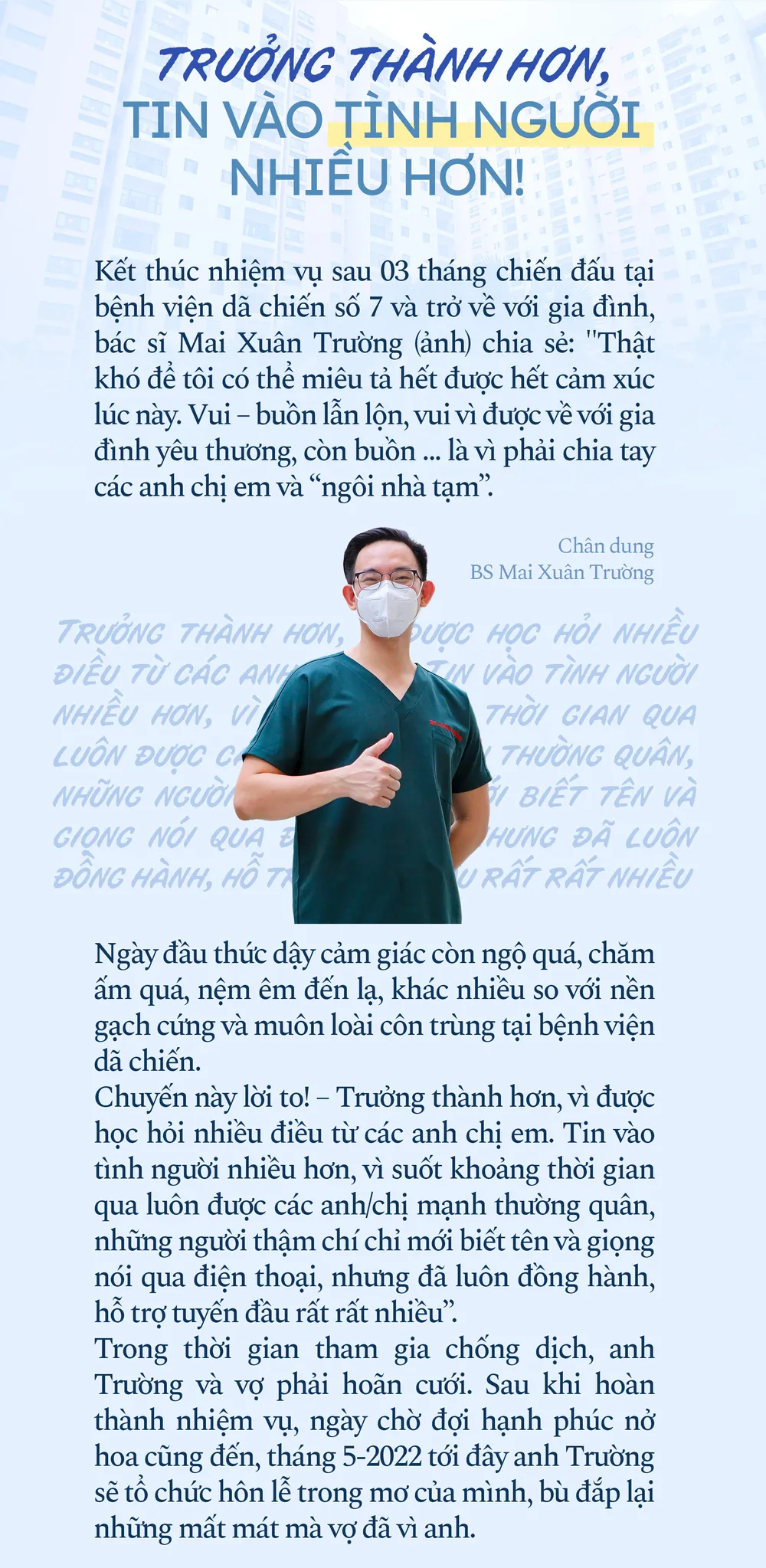 Người lính khoác blouse trắng và cuộc chiến kép ảnh 8