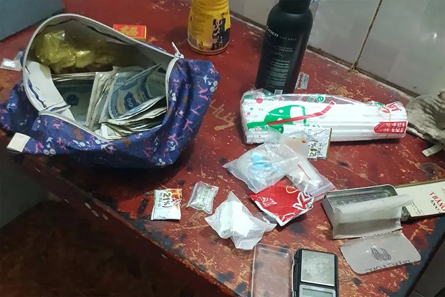 Tang vật ma túy bị công an bắt giữ