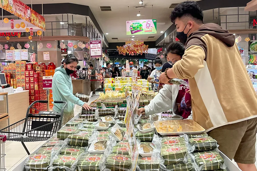 Nguồn hàng phục vụ tết dồi dào, giá biến động không nhiều. Ảnh: TÚ UYÊN