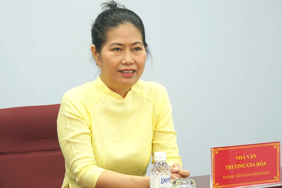 Nhà văn Trương Gia Hòa.Ảnh: HT Nhà văn Trương Gia Hòa.Ảnh: HT