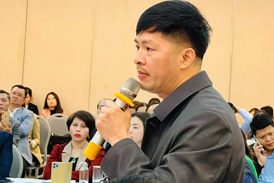 Ông Hà Thanh Tùng cho rằng nhà bán lẻ xăng dầu thua lỗ không phải do không biết kinh doanh, mà do cơ chế điều hành giá chưa phù hợp. Ảnh: CL