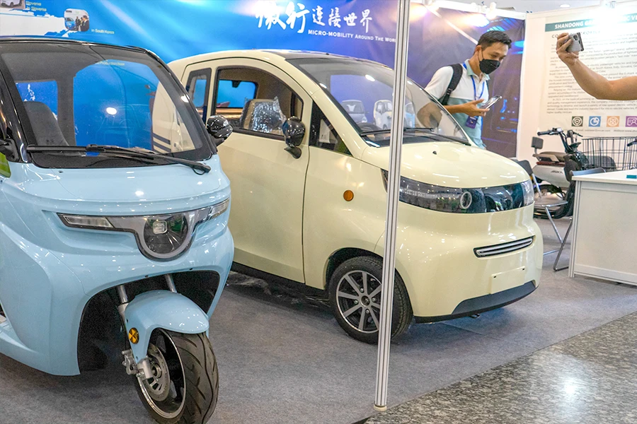 Một mẫu xe điện Trung Quốc ra mắt tại thị trường Việt Nam trong thời gian tới. Ảnh: QH