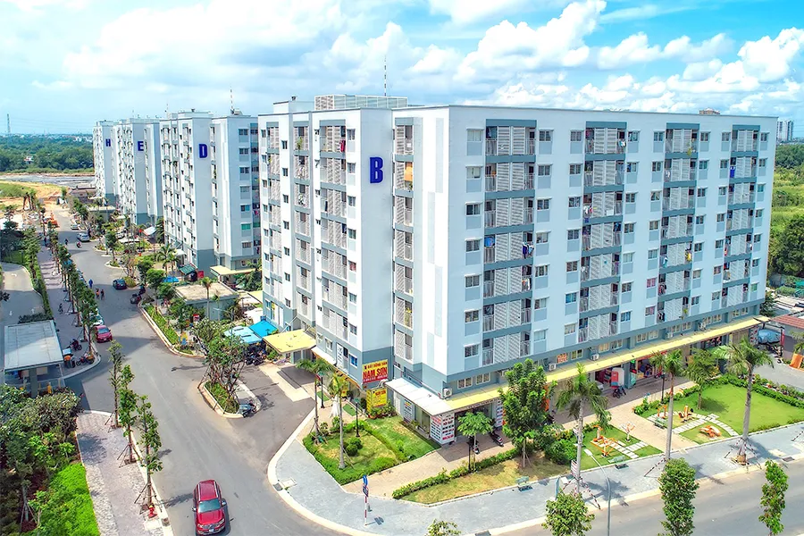 Một dự án nhà ở xã hội tại TP Thủ Đức, TP.HCM. Ảnh: Q.HUY Một dự án nhà ở xã hội tại TP Thủ Đức, TP.HCM. Ảnh: Q.HUY