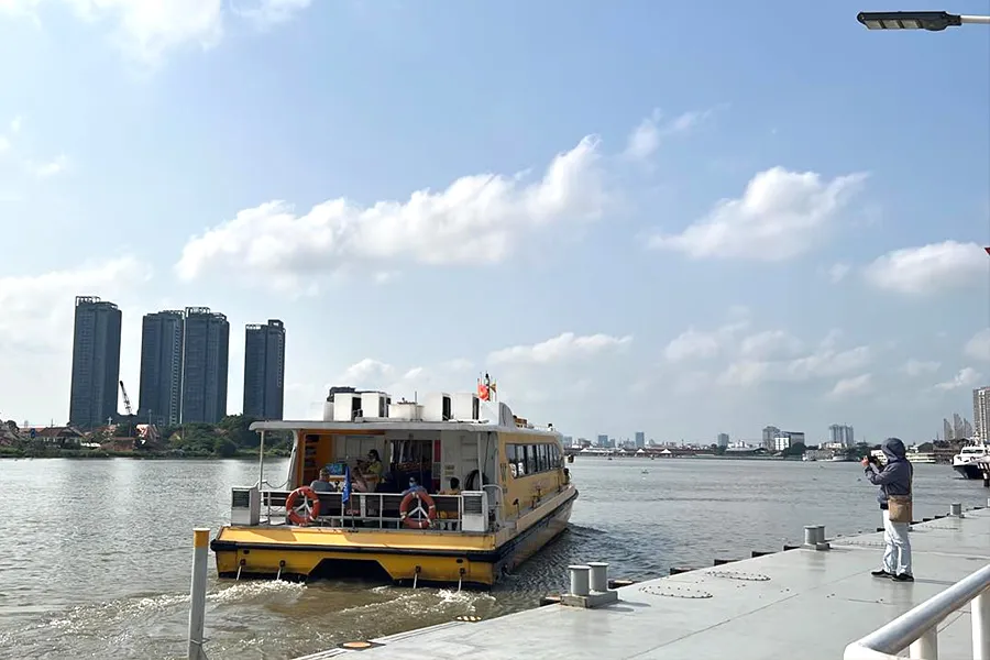 TP.HCM đang triển khai nhiều sản phẩm du lịch kết hợp với giao thông thủy. Ảnh: ĐÀO TRANG TP.HCM đang triển khai nhiều sản phẩm du lịch kết hợp với giao thông thủy. Ảnh: ĐÀO TRANG