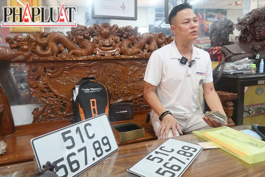 Anh Thịnh Phát lo lắng về việc xe mua bán bằng hình thức ủy quyền thì sau ngày 15-8 có còn hiệu lực không? Ảnh: HT Anh Thịnh Phát lo lắng về việc xe mua bán bằng hình thức ủy quyền thì sau ngày 15-8 có còn hiệu lực không? Ảnh: HT