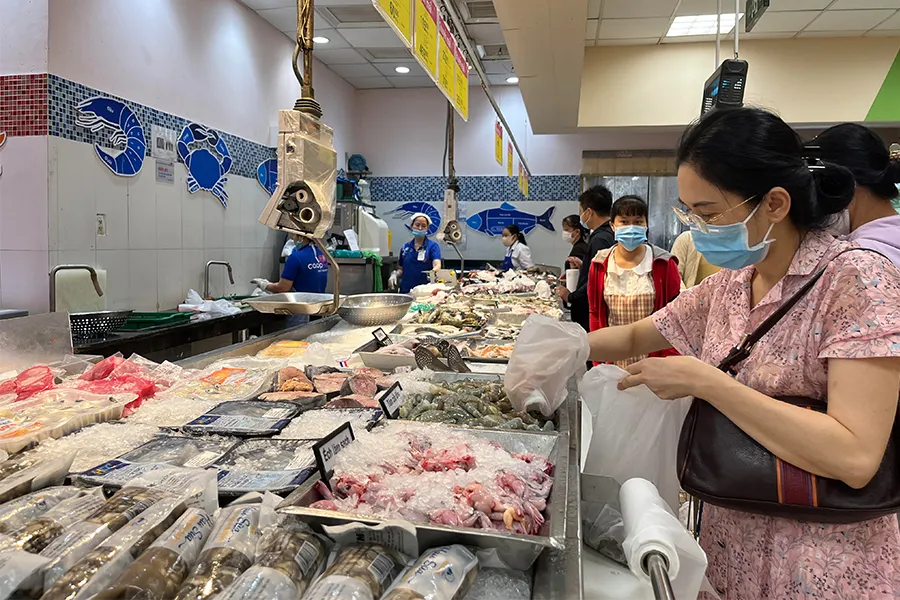 Xuất khẩu thủy hải sản Việt Nam kỳ vọng tăng trở lại vào những tháng cuối năm. Ảnh: T.UYÊN Xuất khẩu thủy hải sản Việt Nam kỳ vọng tăng trở lại vào những tháng cuối năm. Ảnh: T.UYÊN