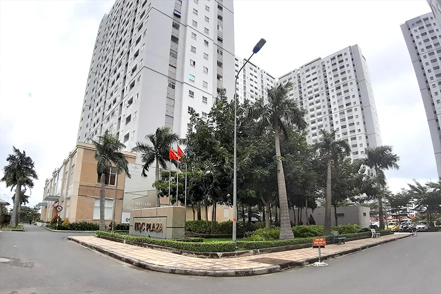 Một dự án nhà ở xã hội ở huyện Bình Chánh, TP.HCM. Ảnh: Q.HUY w-p10-bai-muanhaxxh.jpg