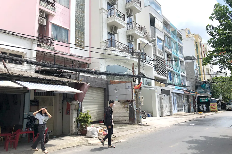 Chung cư mini cho thuê phòng được xây dựng nhiều tại các quận gần trung tâm. Ảnh: Q.HUY w-p10-bai-ccmini1-hinh2.jpg