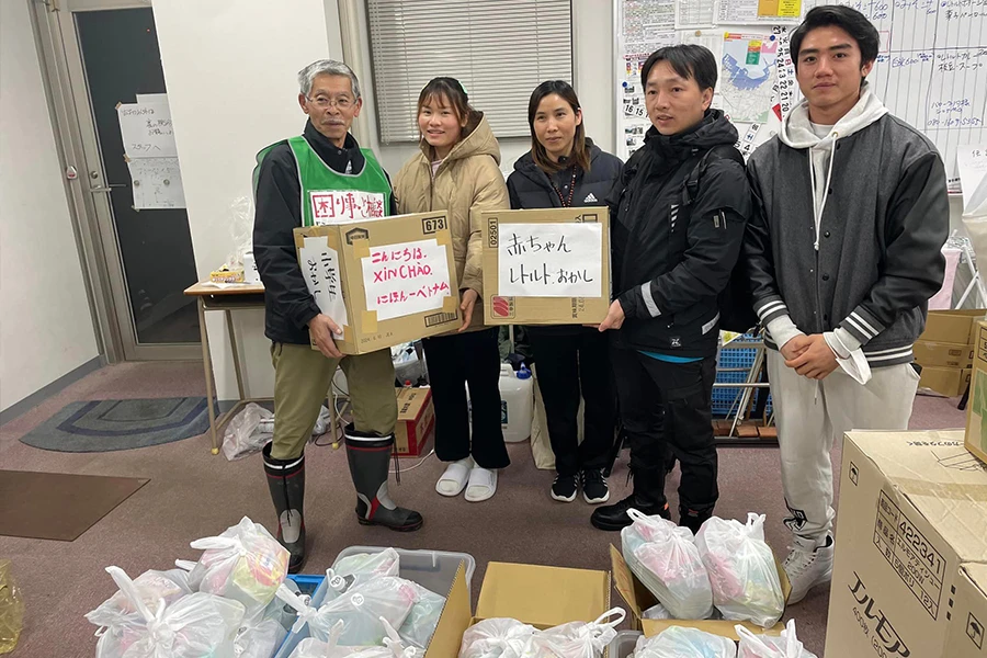 Cộng đồng người Việt Nam tại Nhật Bản hỗ trợ thực tập sinh, người lao động bị mắc kẹt sau trận động đất