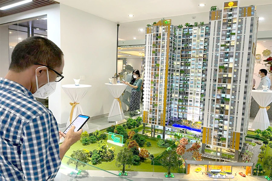 Nhu cầu vay mua nhà ở hình thành trong tương lai của người dân là rất lớn. Ảnh: N.CHÂU Thông tư 22 quy định rõ hơn về điều kiện vay mua nhà