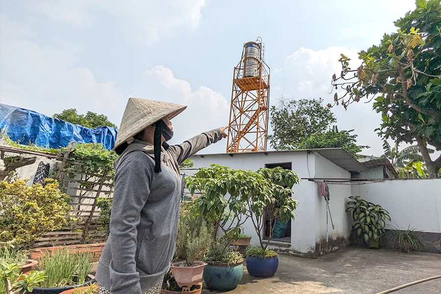 Người dân mong muốn chính quyền sớm giải quyết tình trạng ô nhiễm để người dân an tâm sinh sống. Ảnh: TM công ty sơn