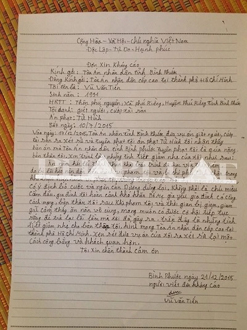 Ngày 17-11 tử hình Nguyễn Hải Dương vụ thảm sát 6 người ảnh 2