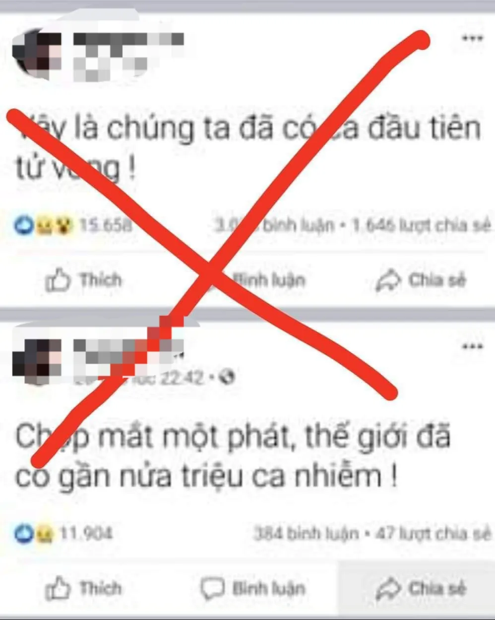 Bộ Y tế bác bỏ thông tin 'có ca tử vong' đang loan truyền ảnh 1 Bộ Y tế bác bỏ thông tin 'có ca tử vong' đang loan truyền ảnh 1