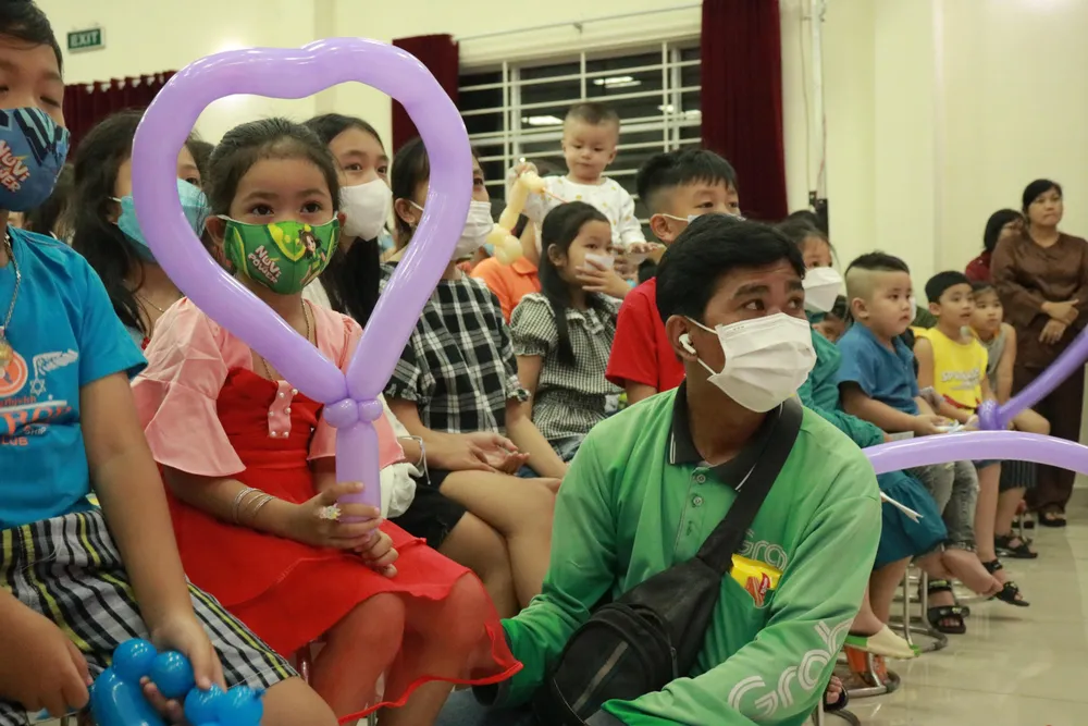 Đây là dịp để phụ huynh và con em được kết nối, thư giãn. Ảnh: VÕ THƠ