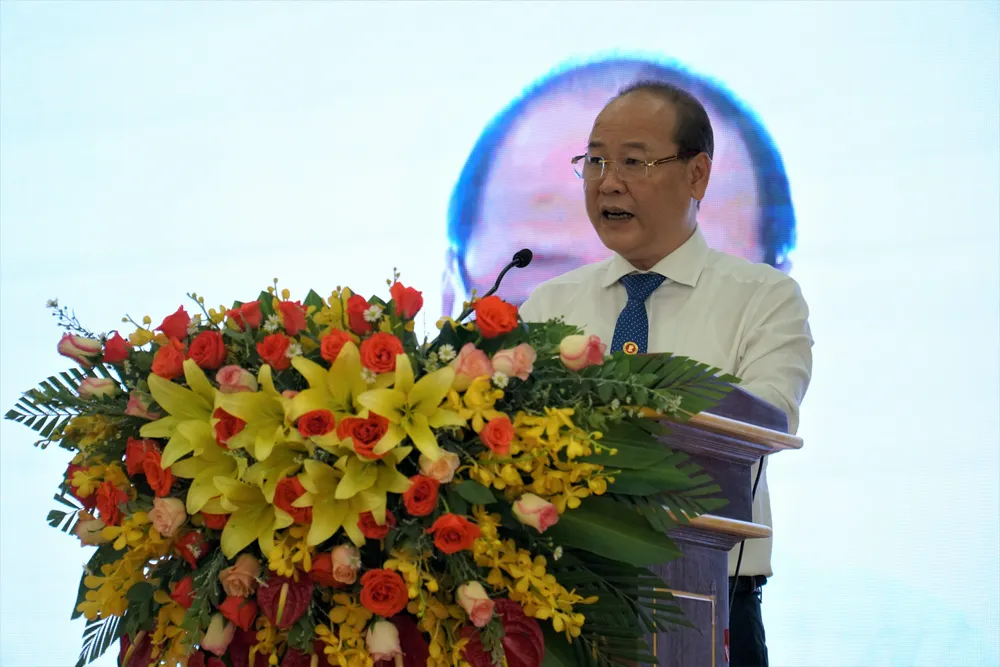 Ông Nguyễn Quyết Thắng, Chủ tịch HĐND huyện Củ Chi, nhìn nhận huyện đã có những bước tiến đáng kể trong việc phát triển khu vực. Ảnh: BẢO PHƯƠNG