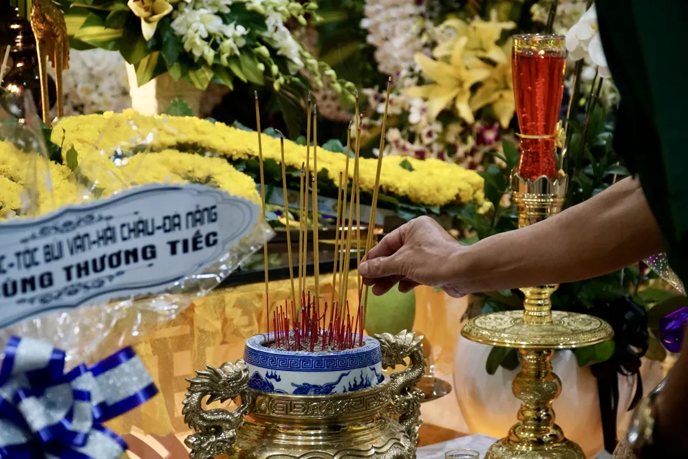 Đại tá Bùi Văn Tùng, nguyên Chính ủy Lữ đoàn xe tăng 203 - Quân đoàn 2, đã qua đời vào lúc 3 giờ 10 ngày 9-2, hưởng thọ 94 tuổi. Ảnh: BẢO PHƯƠNG