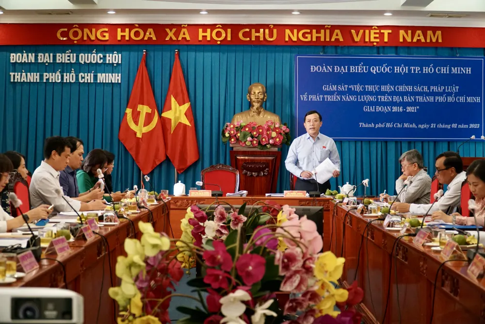 Toàn cảnh buổi giám sát. Ảnh: BẢO PHƯƠNG Toàn cảnh buổi giám sát. Ảnh: BẢO PHƯƠNG