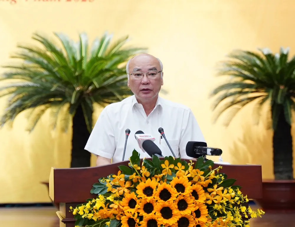 Ông Phan Nguyễn Như Khuê, Trưởng ban Tuyên giáo Thành ủy TP.HCM. Ảnh: BẢO PHƯƠNG